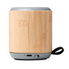 Speaker in bamboo senza fili