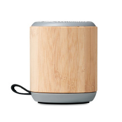 Speaker in bamboo senza fili