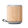 Speaker in bamboo senza fili