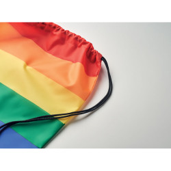Sacca in RPET arcobaleno