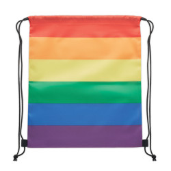 Sacca in RPET arcobaleno