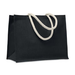 Borsa in iuta. Manici in...