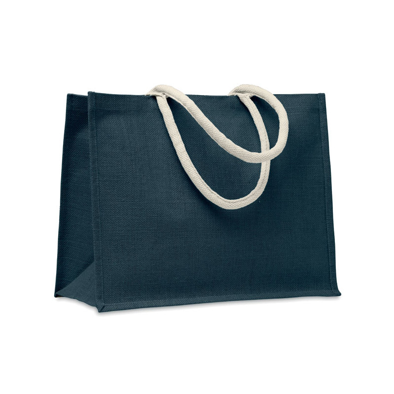 Borsa in iuta. Manici in cotone
