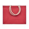 Borsa in iuta. Manici in cotone