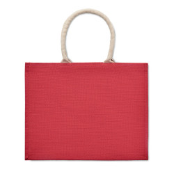 Borsa in iuta. Manici in cotone