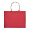 Borsa in iuta. Manici in cotone