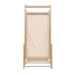 Sedia da spiaggia in legno