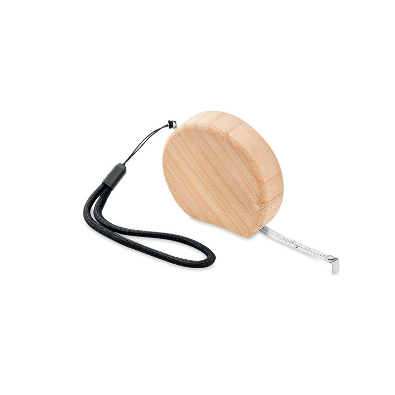 Metro retrattile in bamboo 2m