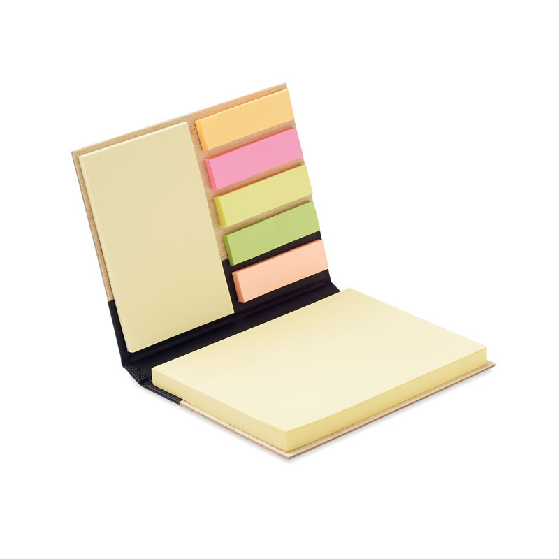 Set stick memo in bamboo
