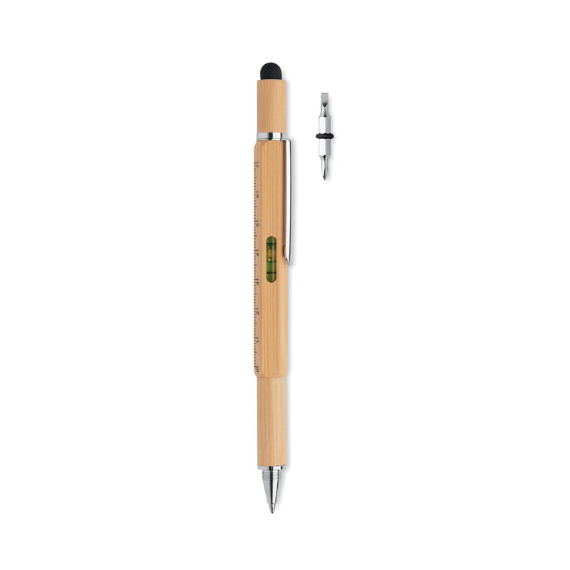 Penna livella in bamboo