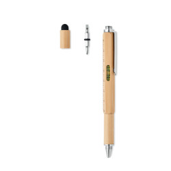 Penna livella in bamboo