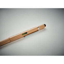 Penna livella in bamboo