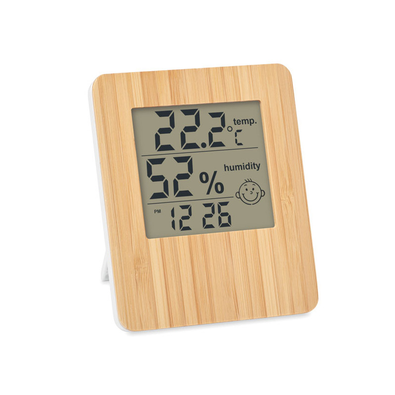 Stazione meteo in bamboo