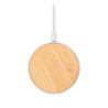 Caricatore wireless in bamboo