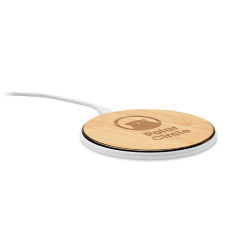 Caricatore wireless in bamboo