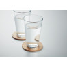 Set di 6 sottobicchieri di bamb