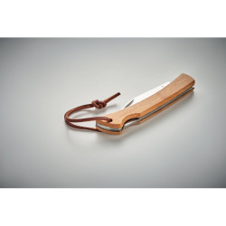 Coltello pieghevole in bamboo