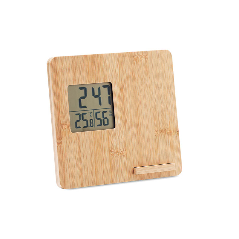 Stazione meteo in bamboo