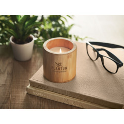 Candela di cera vegetale 160 g