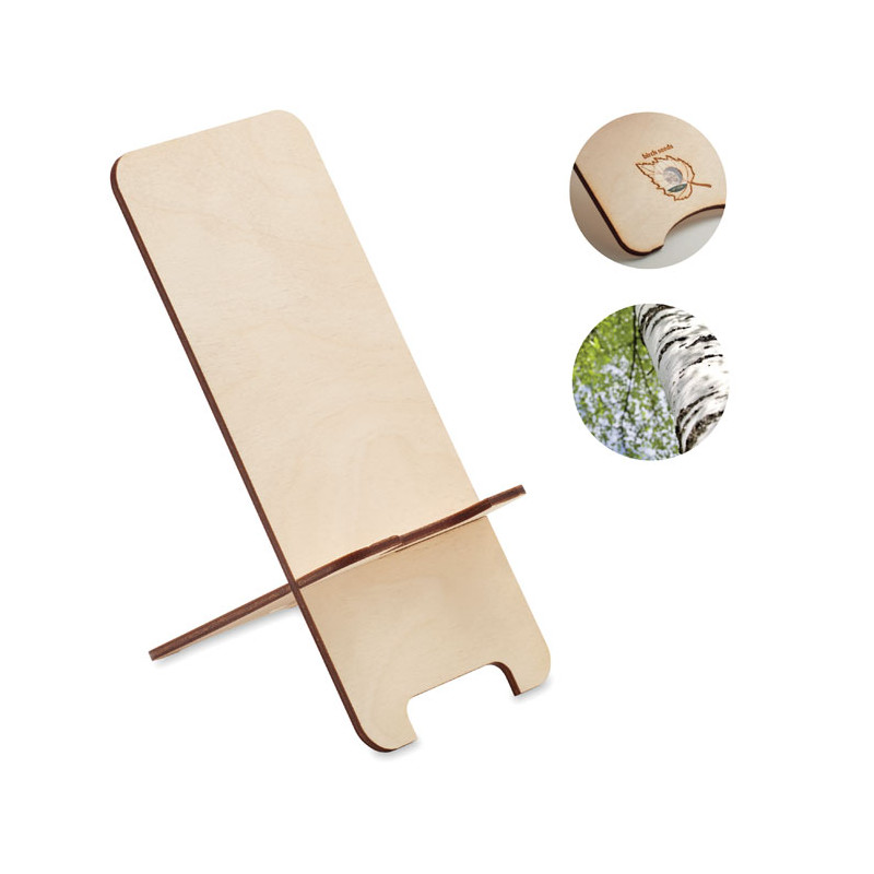 Supporto per telefono in legno