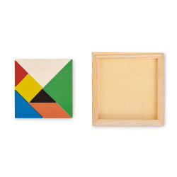 Puzzle Tangram in legno