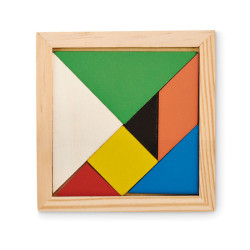 Puzzle Tangram in legno