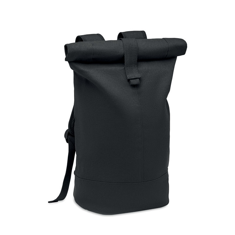 Zaino in tela lavata Rolltop