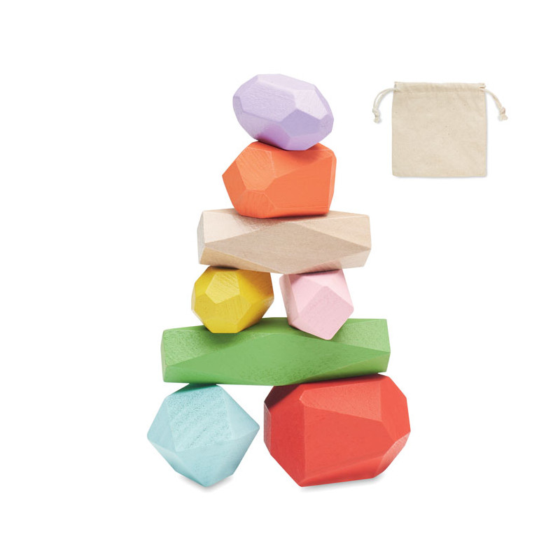 Set 8 rocce impilabili