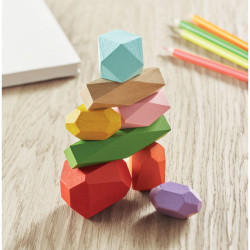 Set 8 rocce impilabili