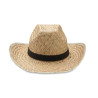 Cappello cowboy in paglia