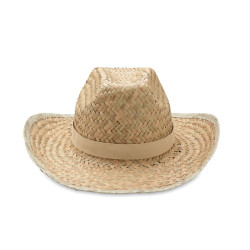Cappello cowboy in paglia