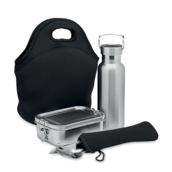 Set da pranzo in acciaio inox