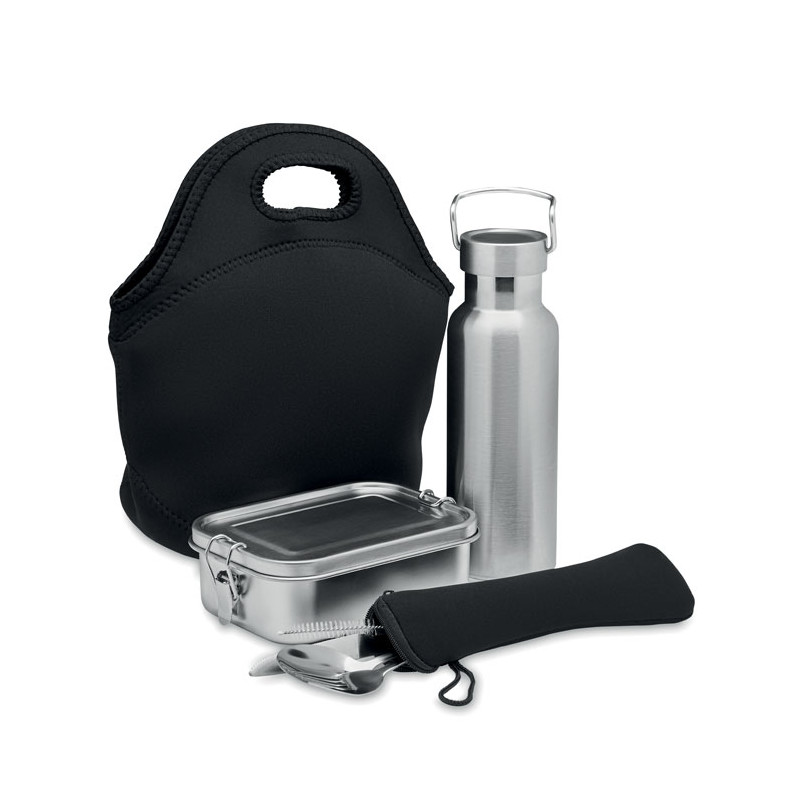 Set da pranzo in acciaio inox