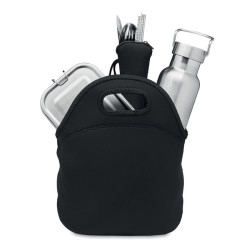 Set da pranzo in acciaio inox