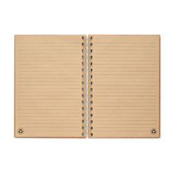 Notebook A5 in bamboo rilegato
