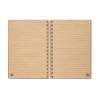 Notebook A5 in bamboo rilegato