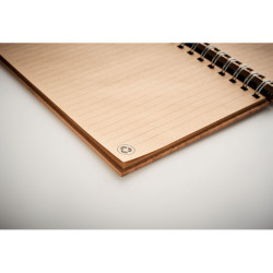 Notebook A5 in bamboo rilegato