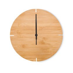 Orologio da parete in bamboo