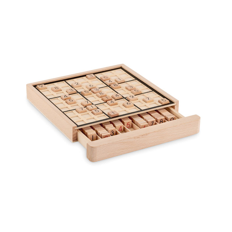 Sudoku da tavolo in legno