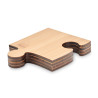 Set di 4 sottobicchieri puzzle