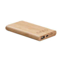 Power bank in bamboo da 4000mAh