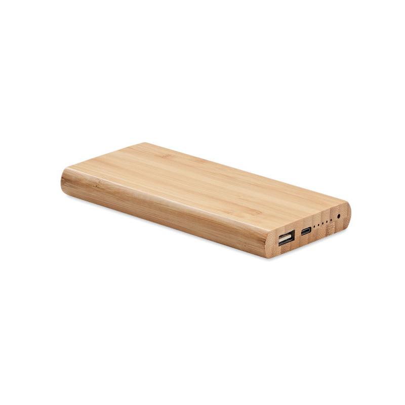 Power bank in bamboo da 6000mAh