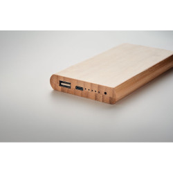 Power bank in bamboo da 6000mAh