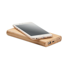 Power bank in bamboo da 6000mAh