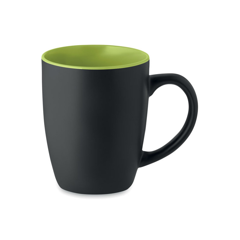 Tazza in ceramica bicolore