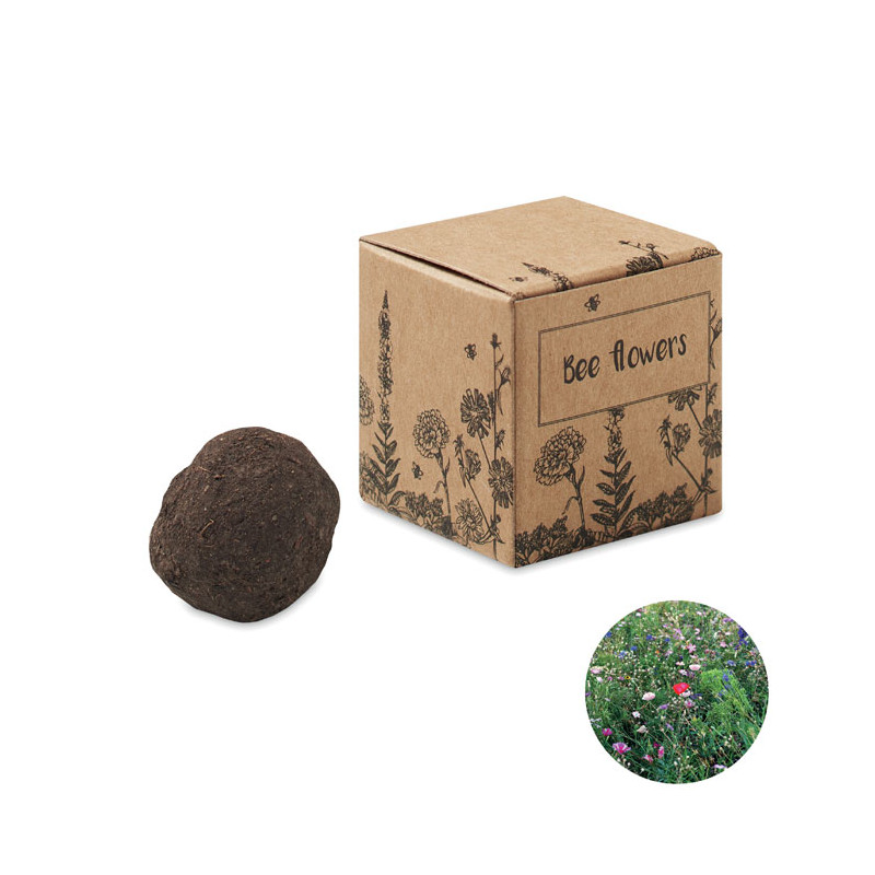 Bomba di semi di fiori d'ape