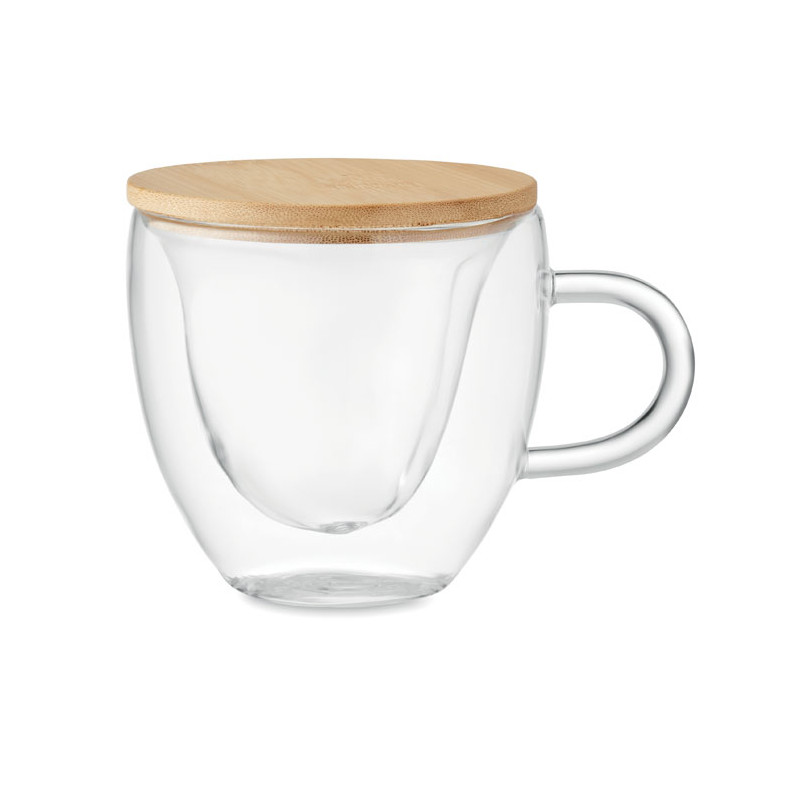 Tazza in vetro borosilicato
