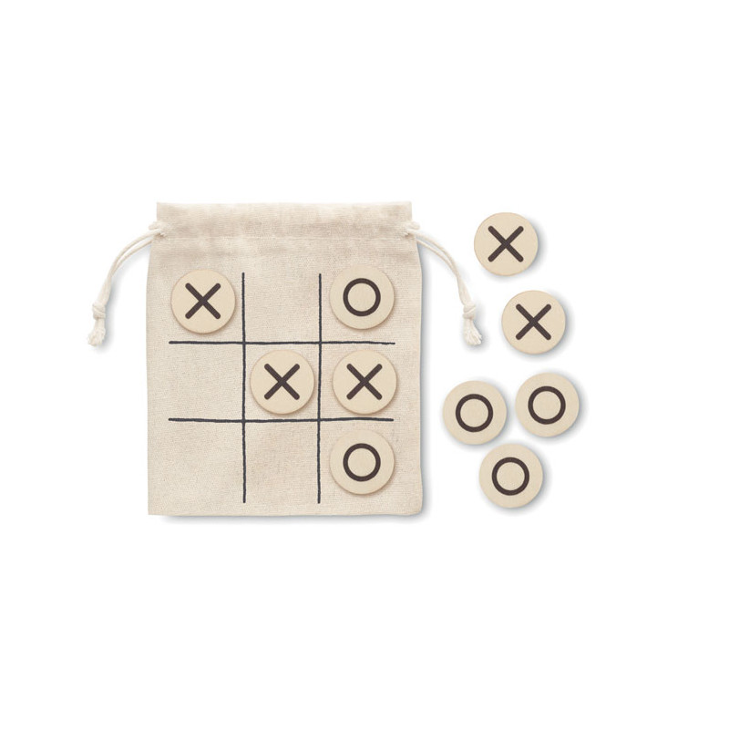 Tic tac toe in legno