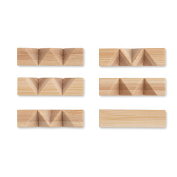 Puzzle rompicapo in bambù
