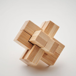 Puzzle rompicapo in bambù